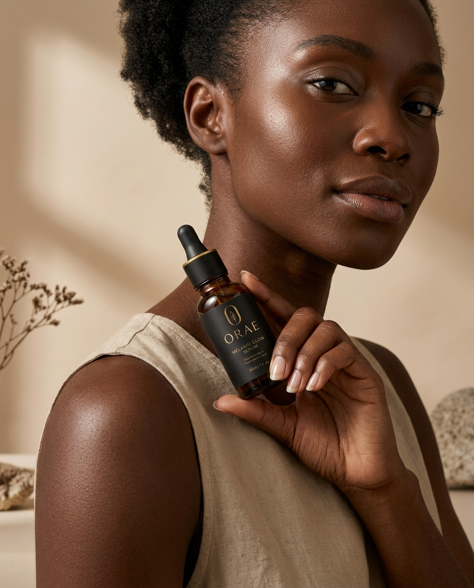 Skincare designed with melanin-rich skin at the centre.